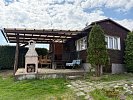 Stylová zahradní chata s pergolou, krbem a výhledem do krajiny, 17 m² – Bílovec, Rozkvět